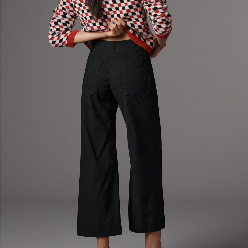 new ANTHROPOLOGIE MAEVE COLETTE CROP PANTS! - Picture 3 of 3